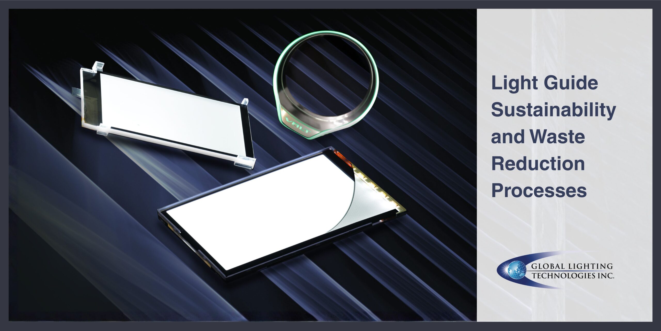 Light guide sustainability and waste reduction processes